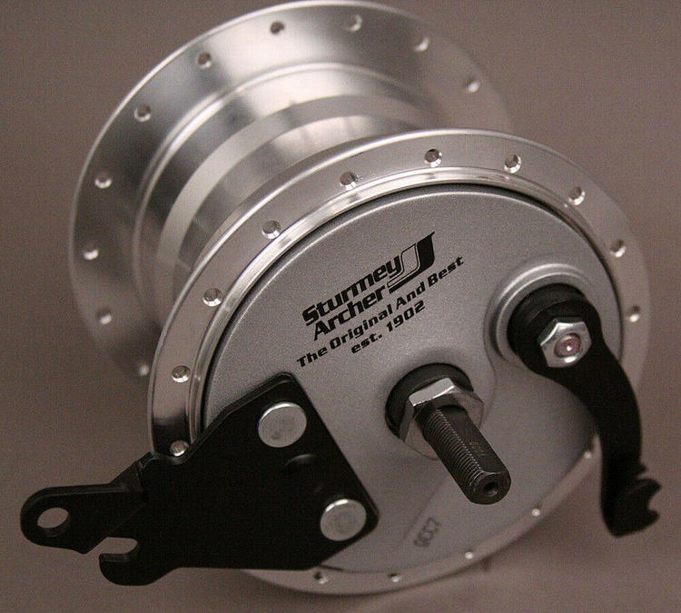 Sturmey Archer RXL-RD5 5 Speed Internal Gear Hub 17t w 90mm Drum Brake Closeout