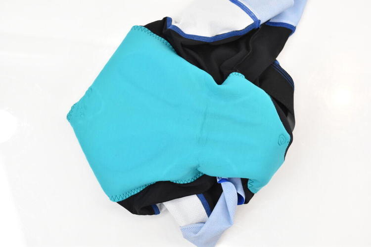 Verge Men/'s Strike Bold Collection Cycling Bib Short Black//Blue Small Brand New