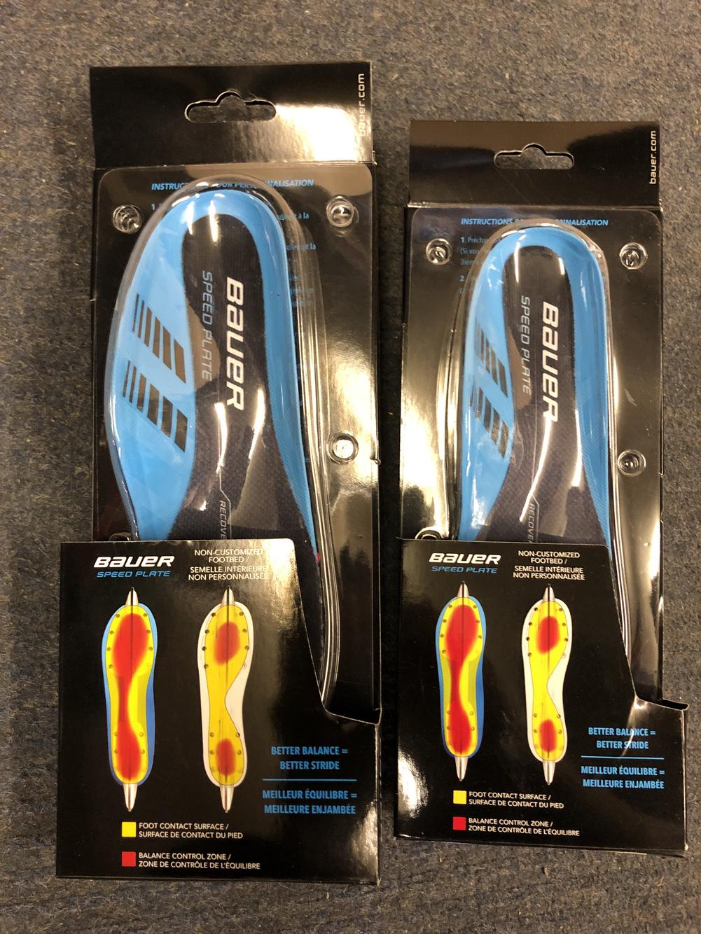 New Bauer Speed Plates Senior Size 8 SidelineSwap