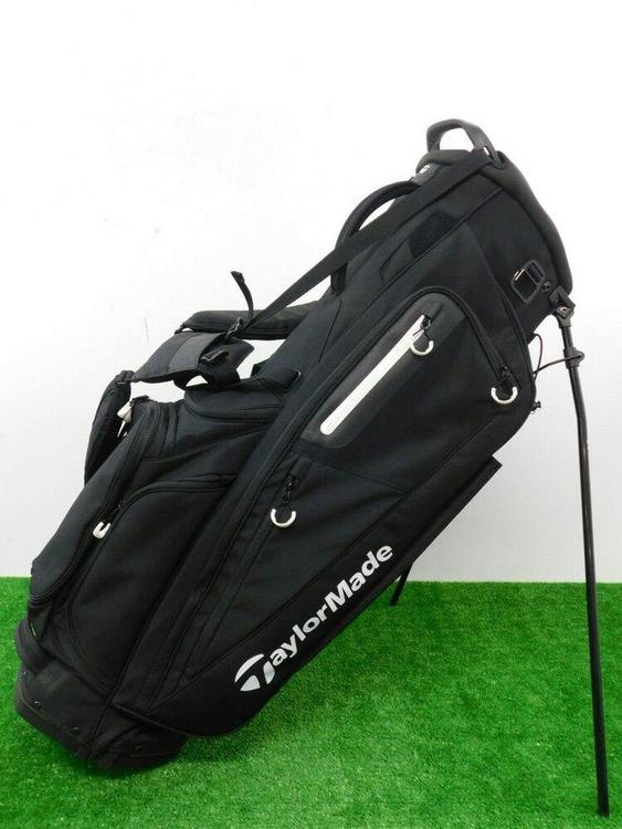 Taylormade Flex Tech Tm 18 Stand Bag W Rain Hood Black New No Trades
