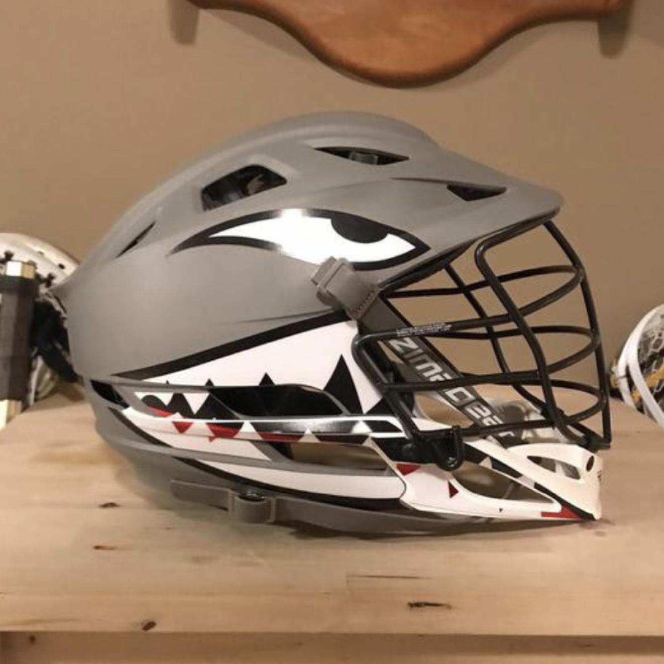 RARE! Air Force Lacrosse Helmet Shark SidelineSwap
