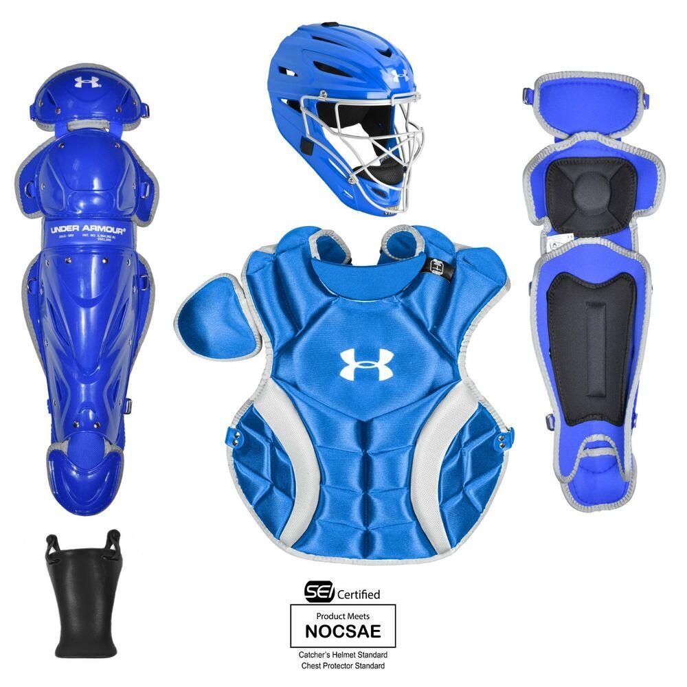 Under Armour UA Victory Catcher's Box Set Youth Age 79 Royal UACKCC2