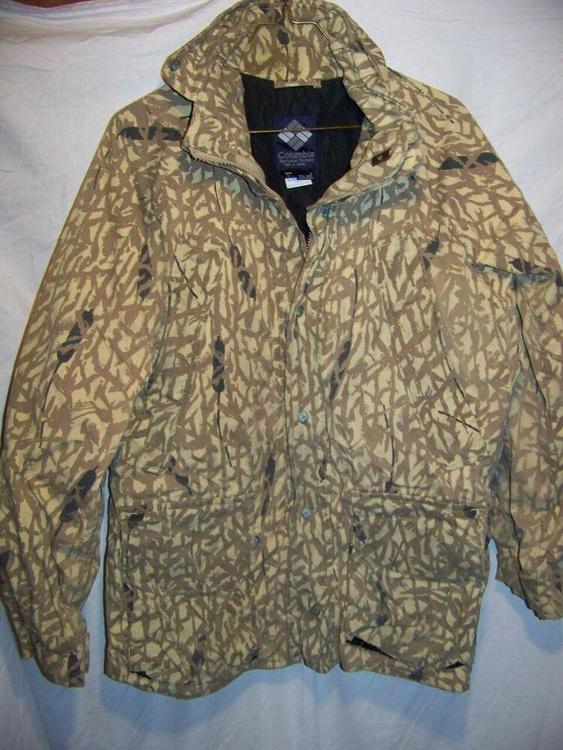 columbia camo rain jacket