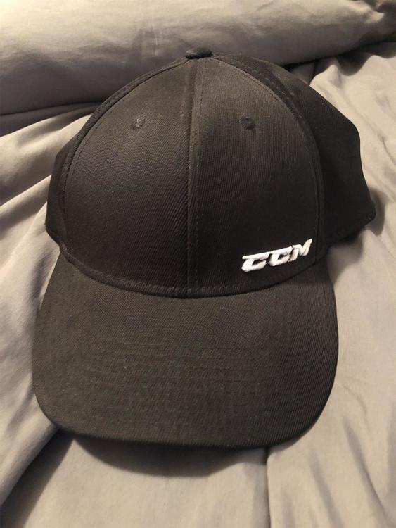 black ccm hat