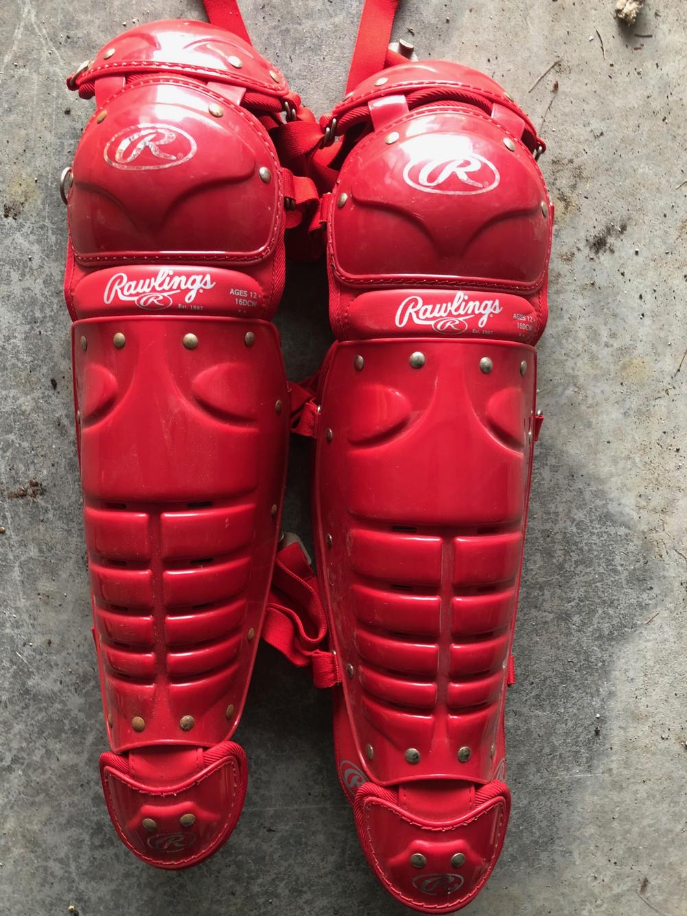 New Rawlings Catcher's Leg Guard Youth SidelineSwap
