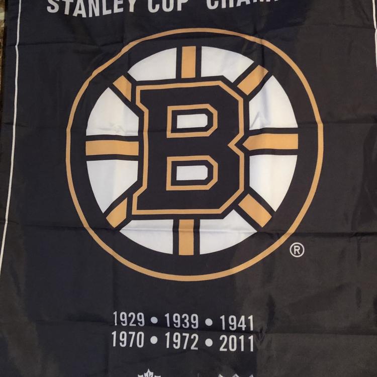 Boston Bruins Molson Nhl Stanley Cup Banner Flag Apparel Other