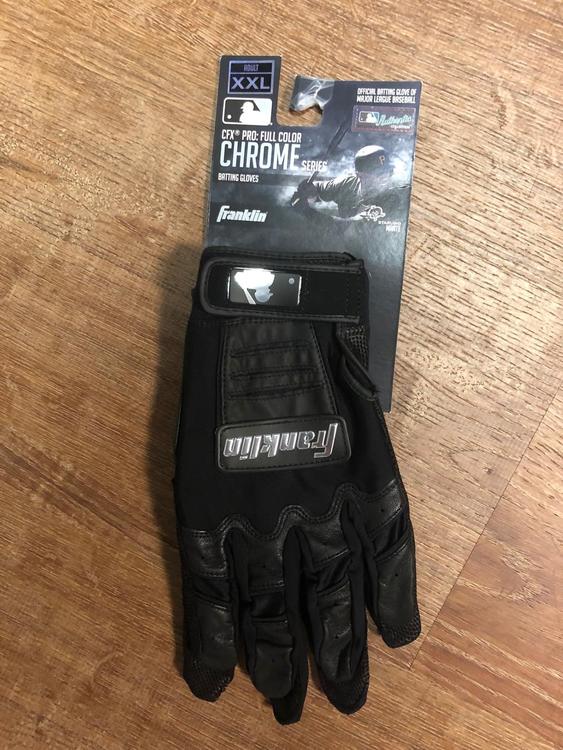 cfx pro full color chrome batting gloves
