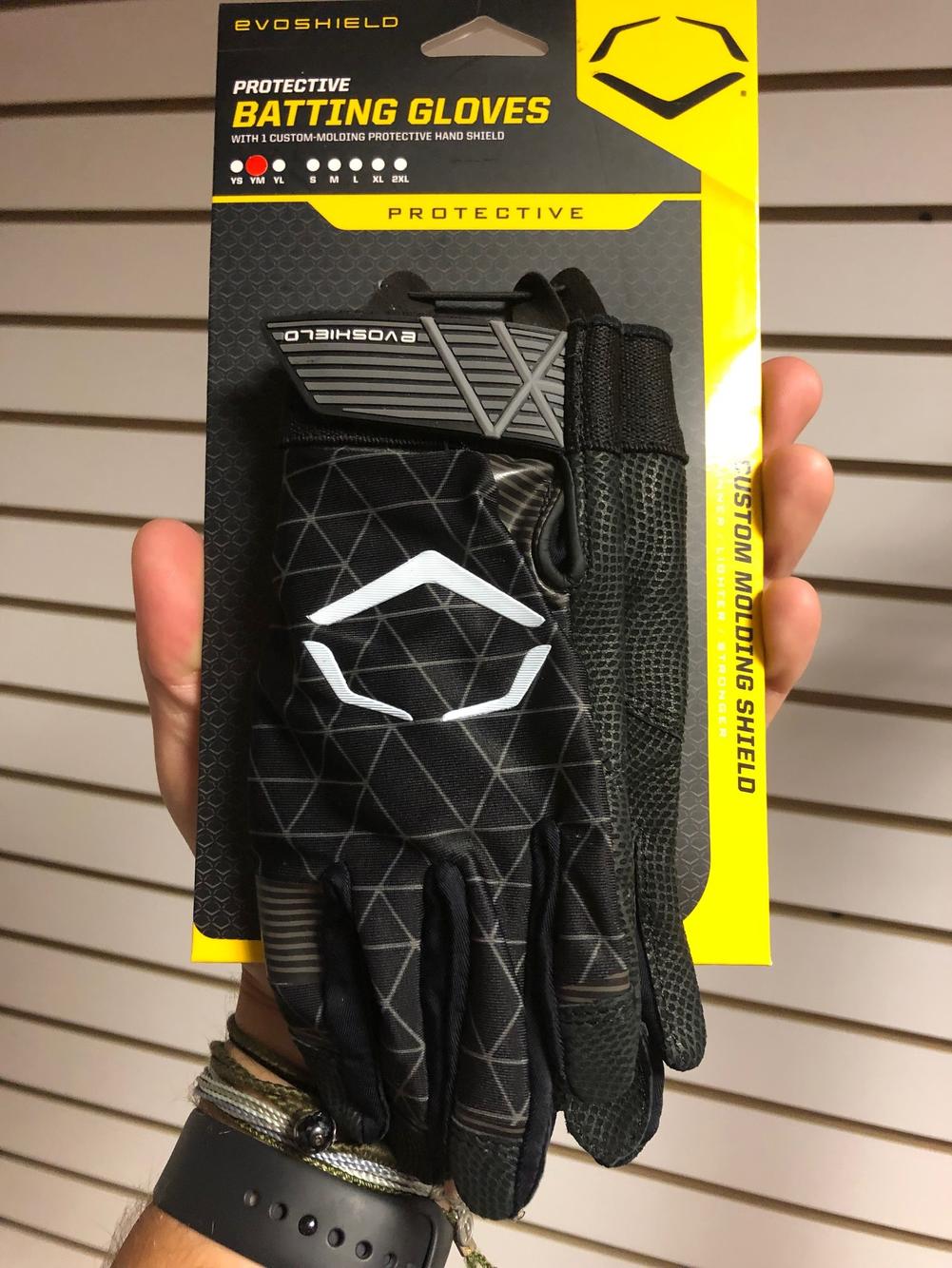 EvoShield Protective Youth Baseball Batting Gloves