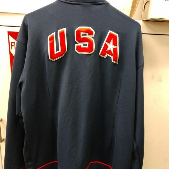 usa basketball jacket nike