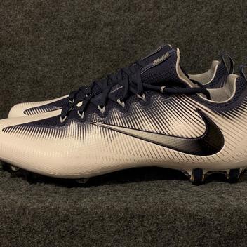 Navy blue cleats football Clearance