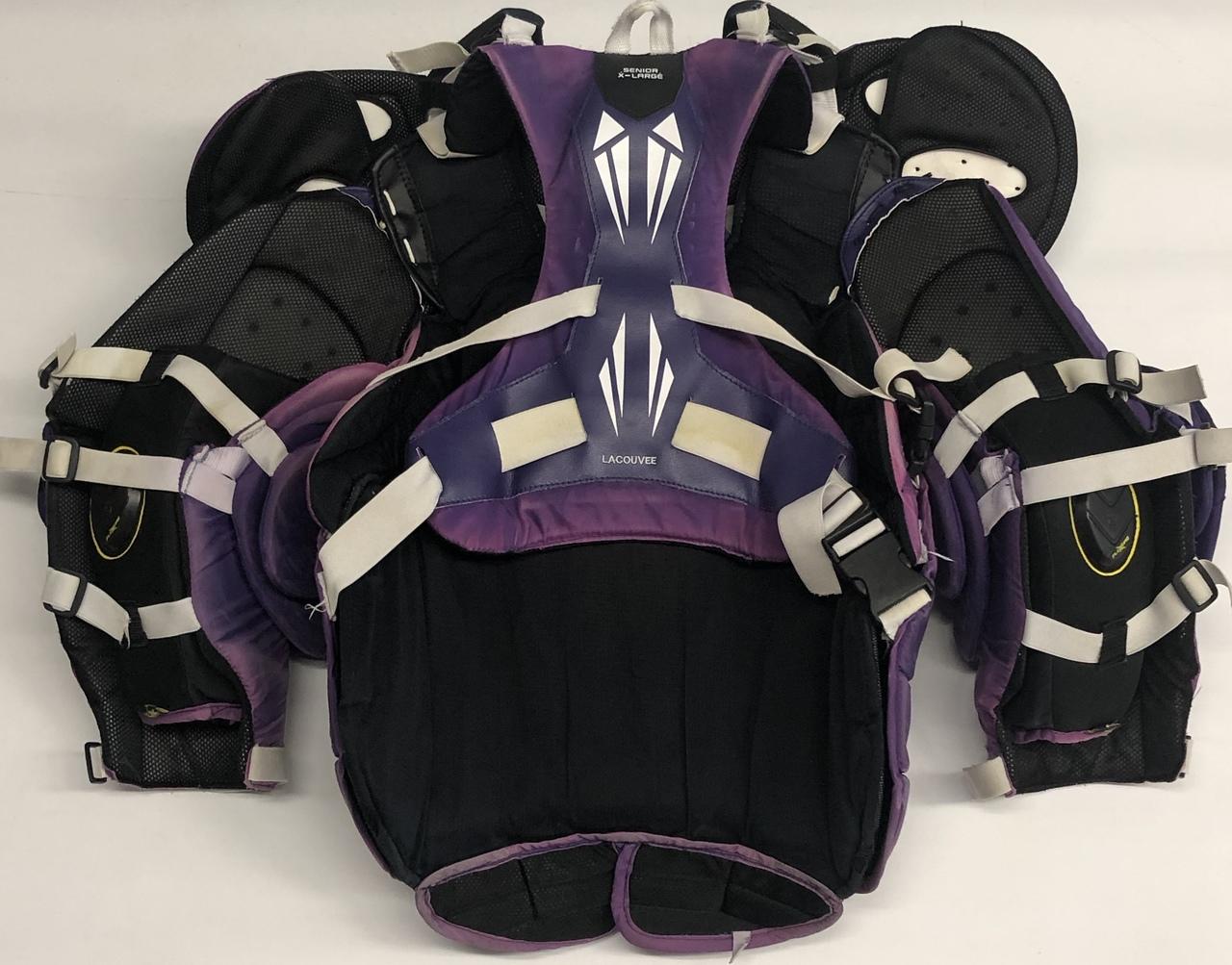BAUER 1S XL PRO STOCK CUSTOM GOALIE CHEST PROTECTOR (4978) SidelineSwap