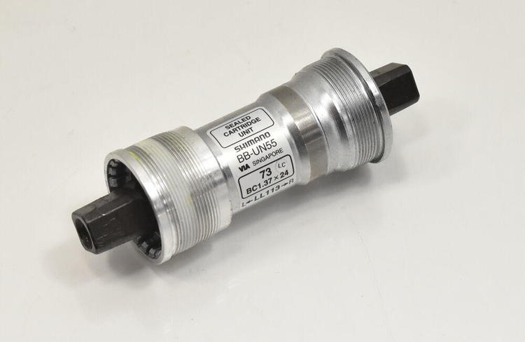 Shimano BB-UN55 Sealed Bottom Bracket English Thread Square Taper 73mm x 113mm
