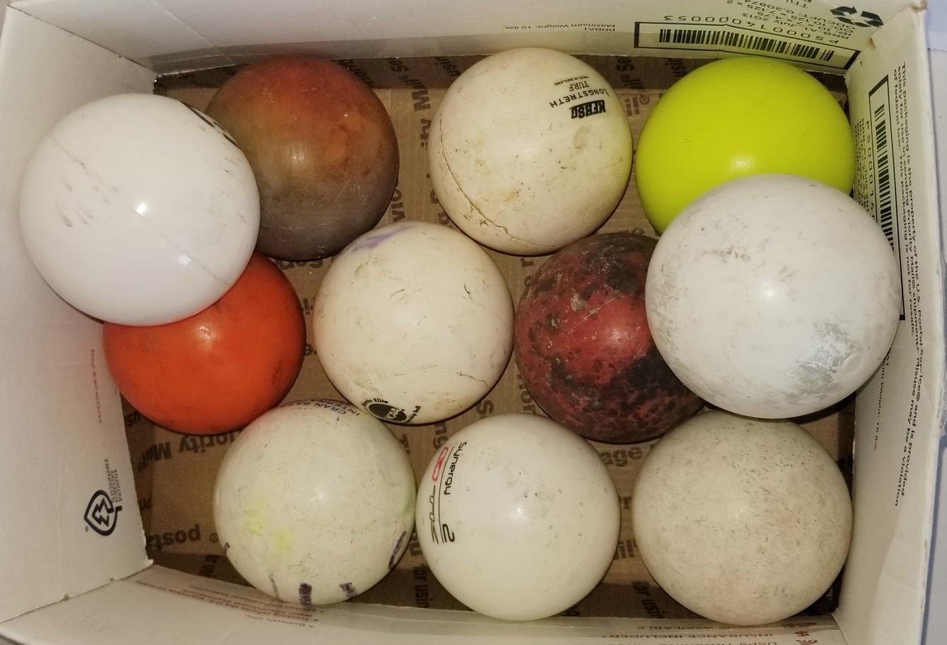 12 Used Assorted Field Hockey Balls SidelineSwap