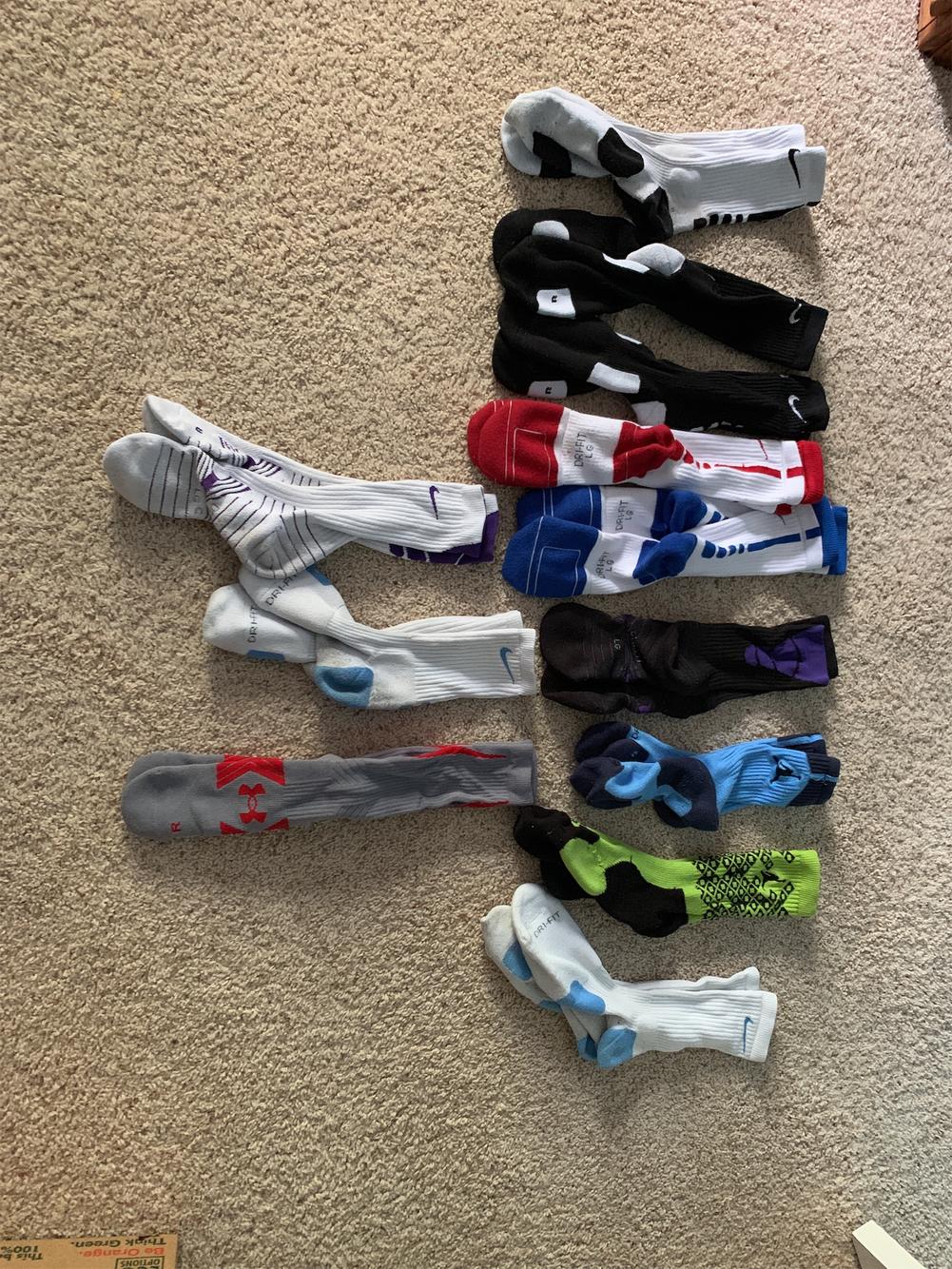 under armour elite socks