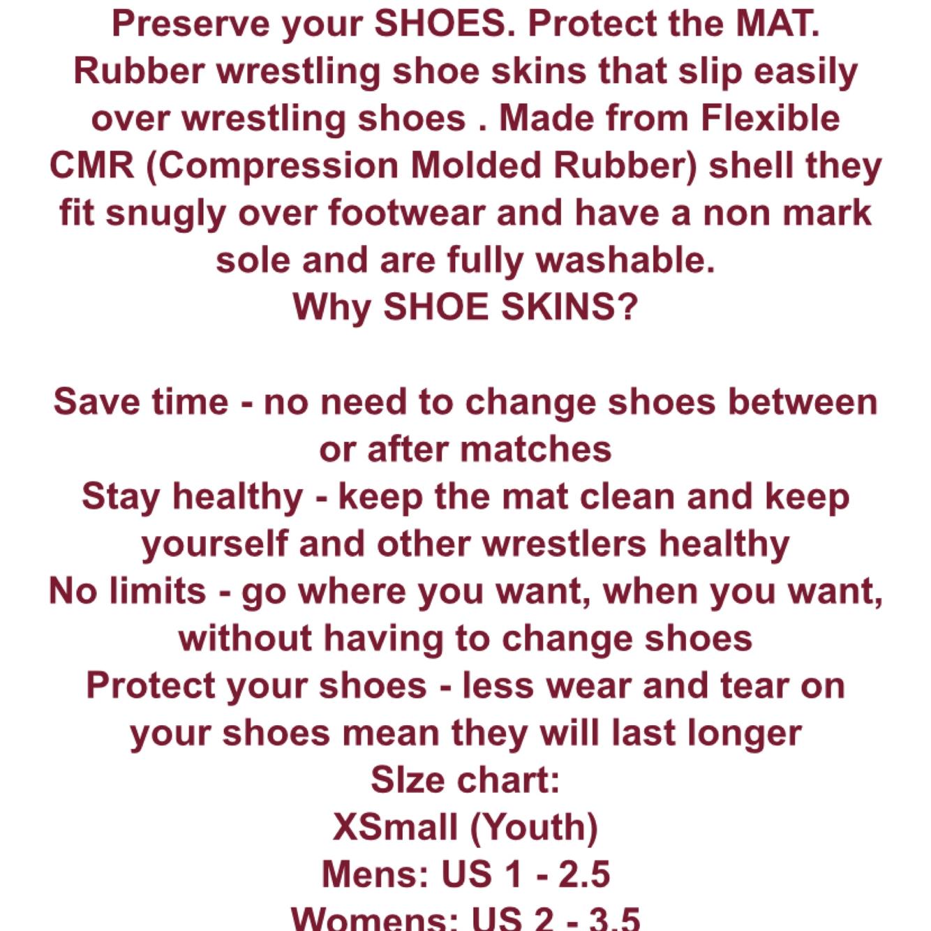 Wrestling Shoe Skins Size ML (78.5) Men’s SidelineSwap