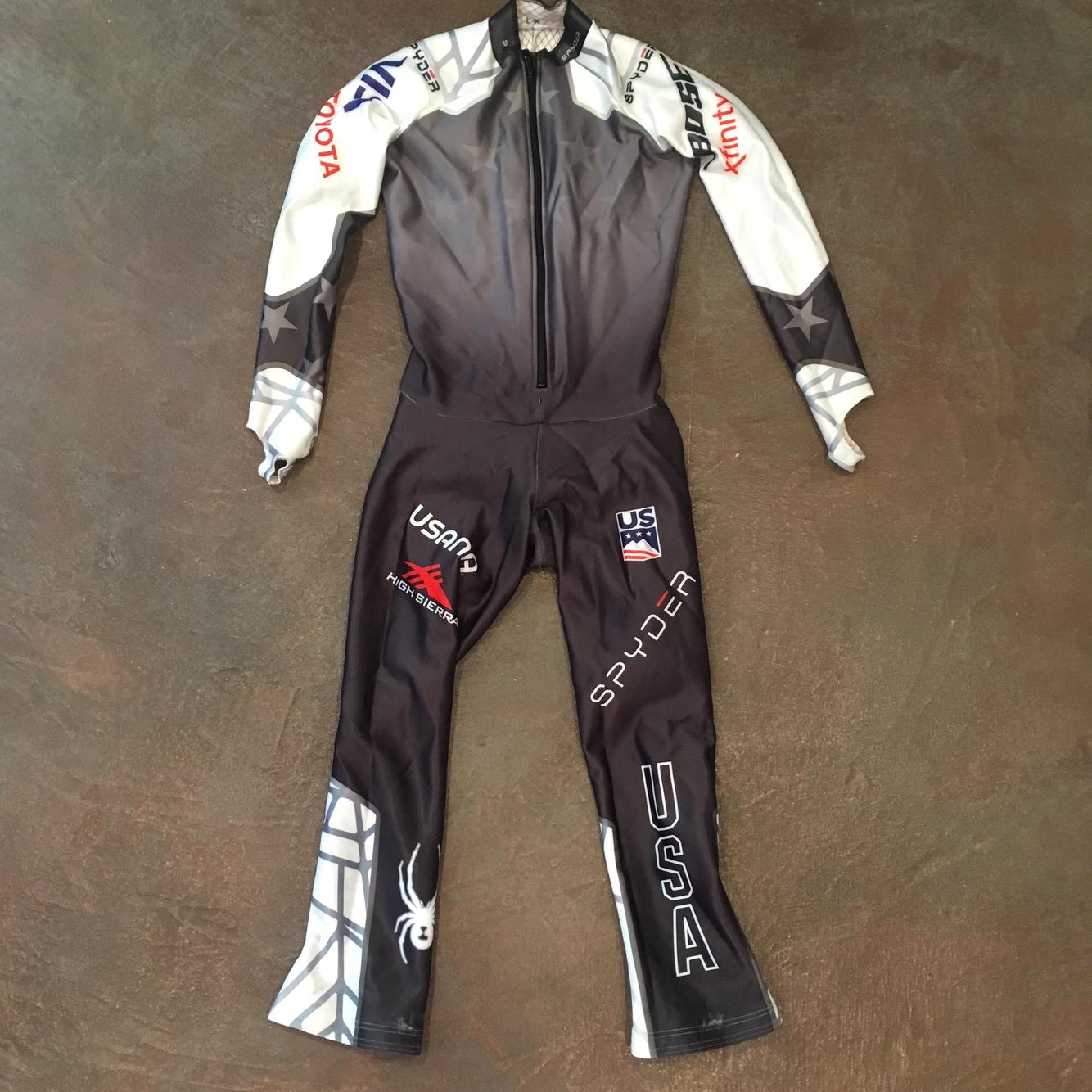 Spyder Official 2019 US Ski Team DH Speed Suit Skiing
