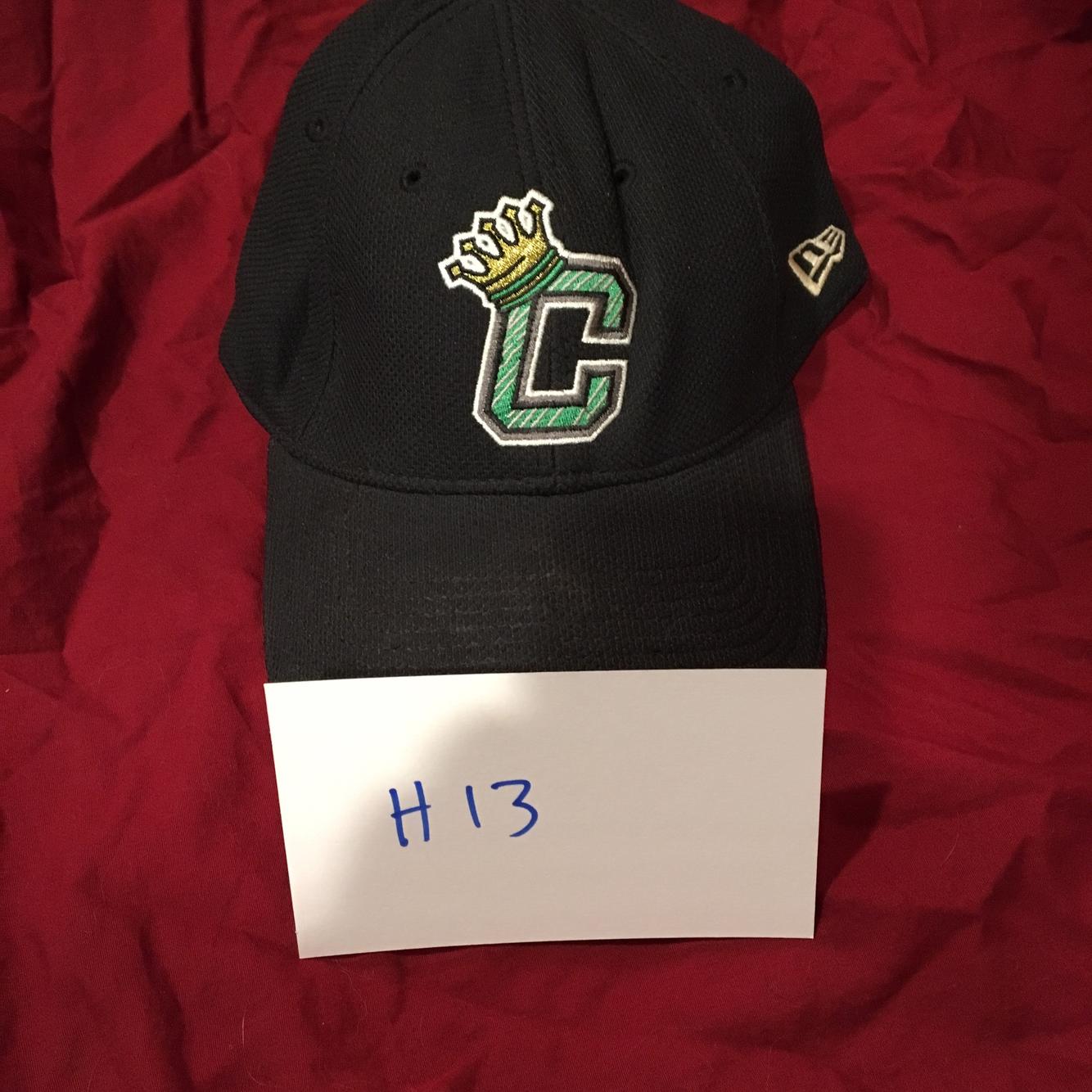 Clinton LumberKings MiLB Game Used Worn New Era Hat Size Large/XL