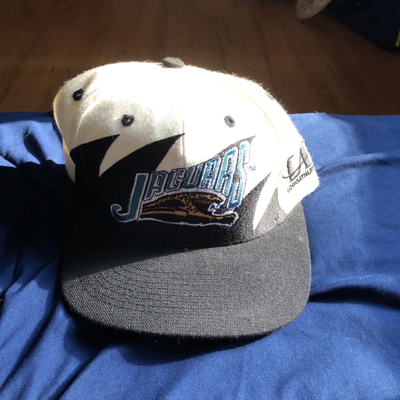 Vintage Logo Athletic Jacksonville Jaguars Sharktooth Hat SidelineSwap