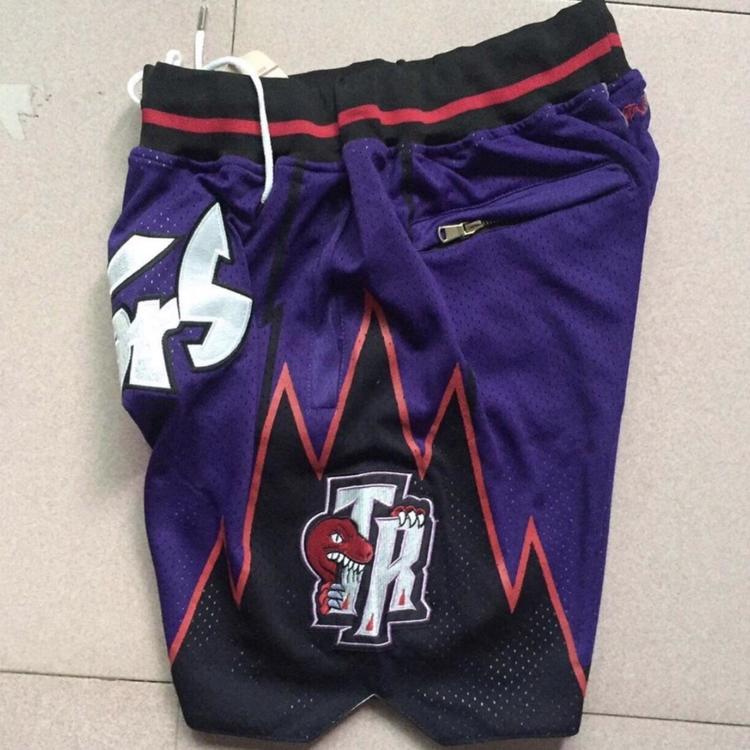 toronto raptors vintage shorts