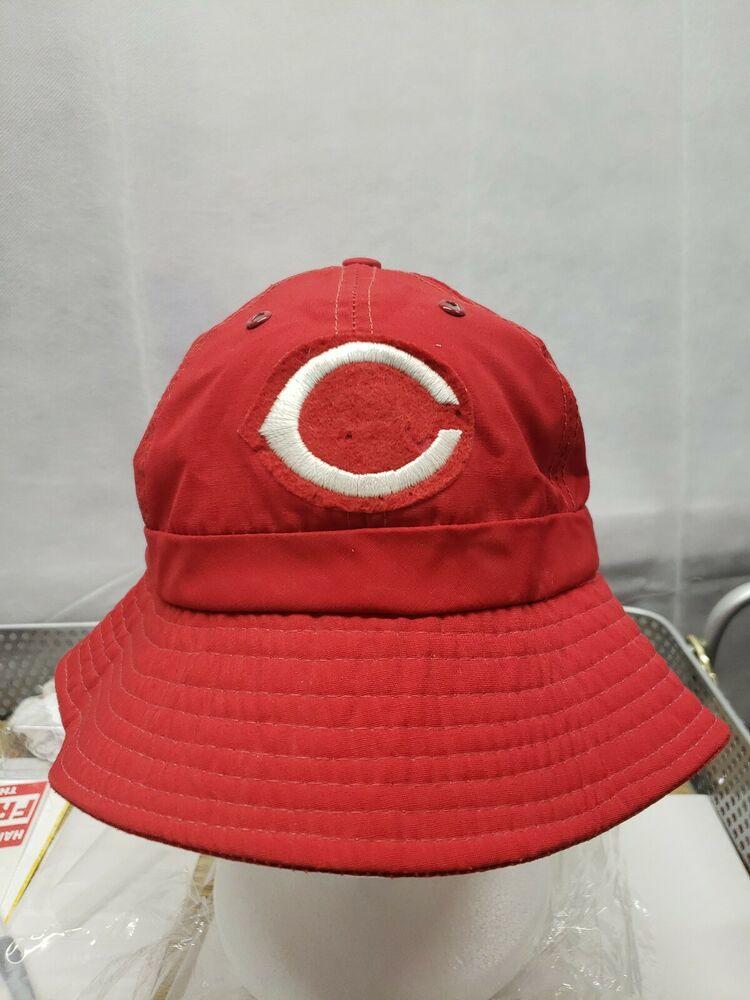 cincinnati reds bucket hat