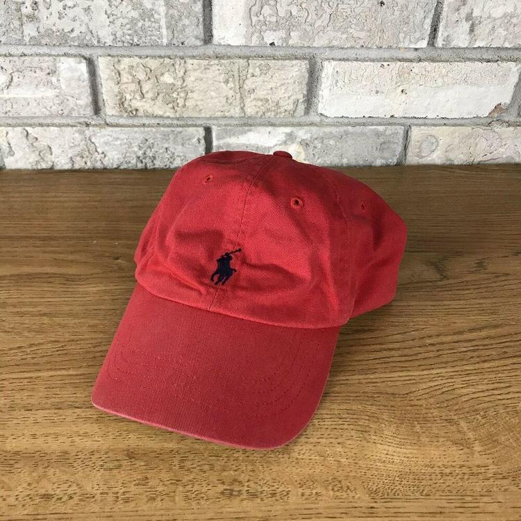 red polo hat leather strap