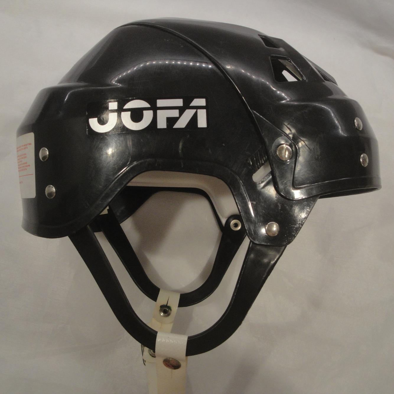 JOFA GRETZKY HELMET 235 51 BLACK EUC LA KINGS ERA MADE IS SWEDEN