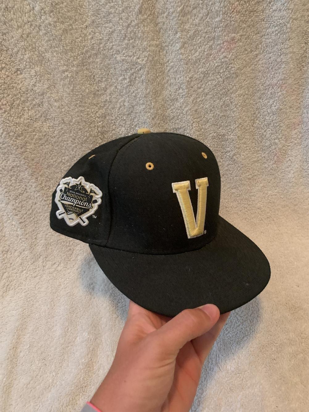 vanderbilt fitted baseball hat