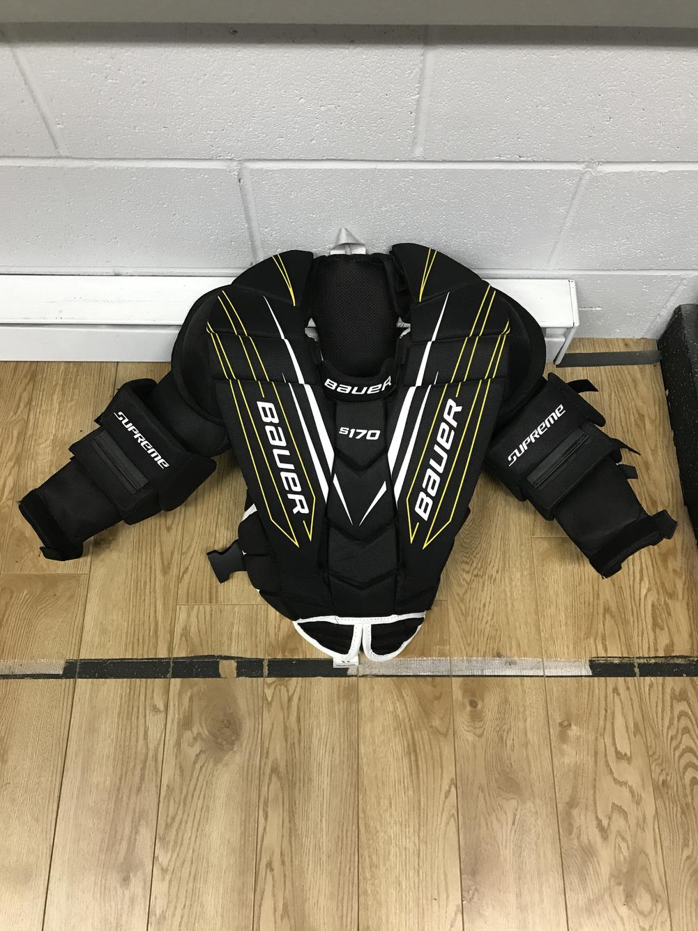 New Bauer Supreme S170 Goalie Chest and Arm Protector Goalie Chest