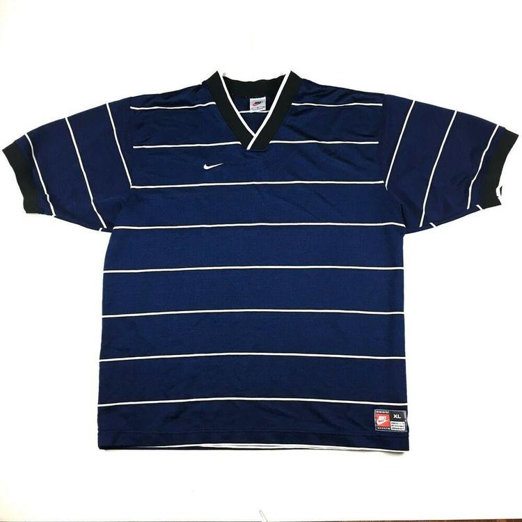 nike striped soccer jersey