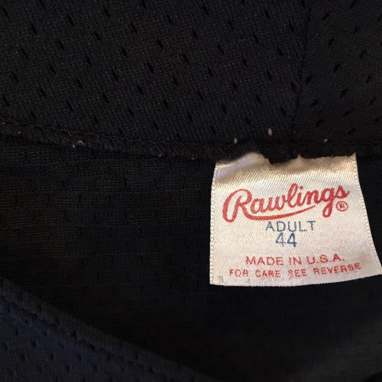 Clinton LumberKings 18 Game Used Worn MiLB Baseball Rawlings Jersey