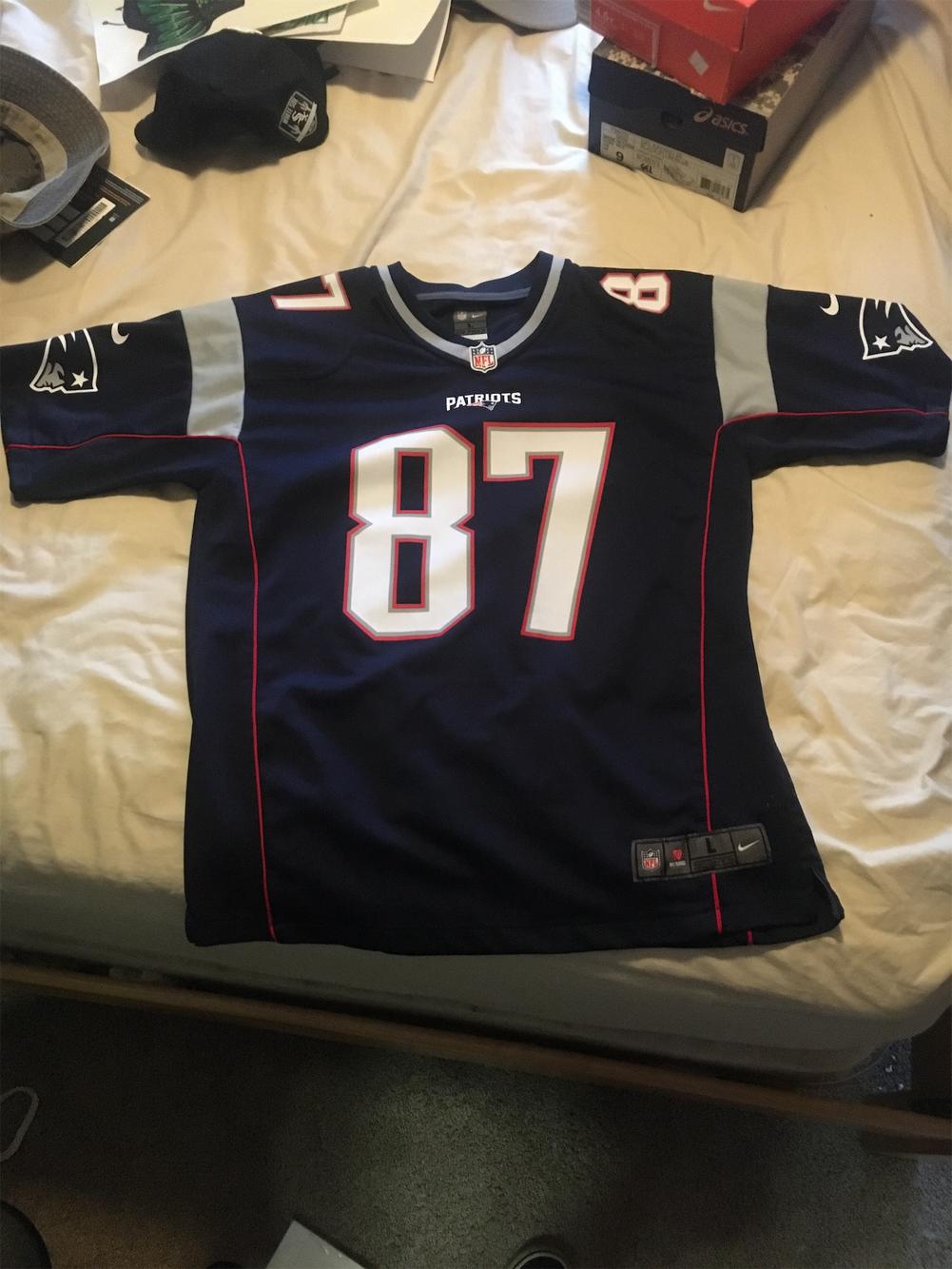 gronkowski football jersey