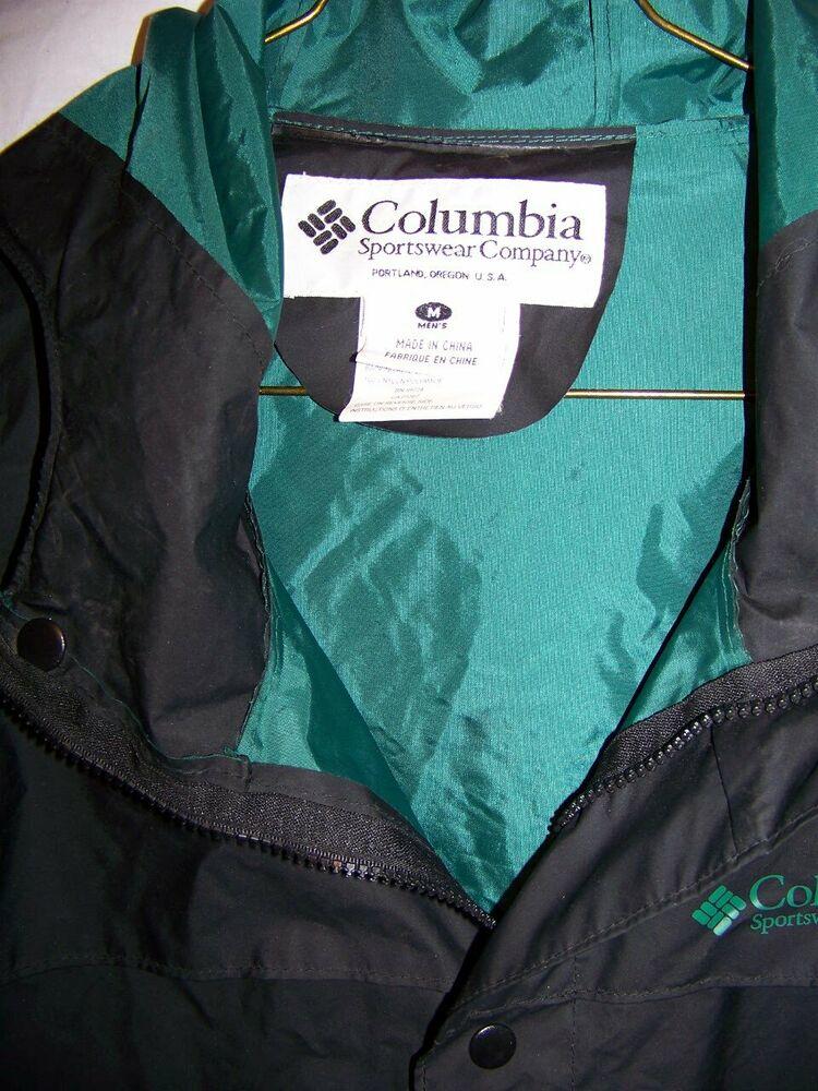 columbia pvc rain jacket