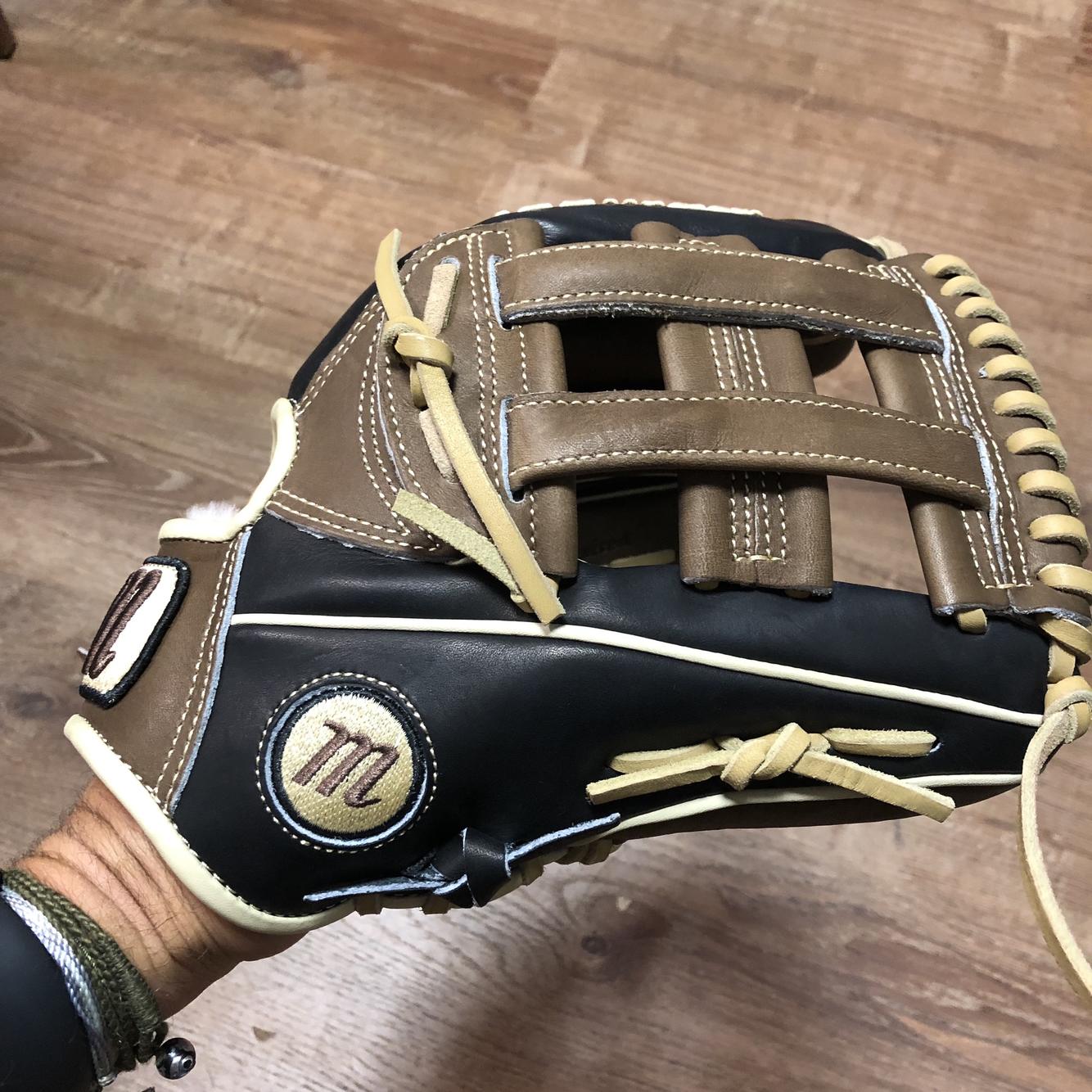 h web baseball glove
