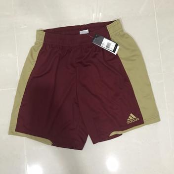 adidas maroon soccer shorts