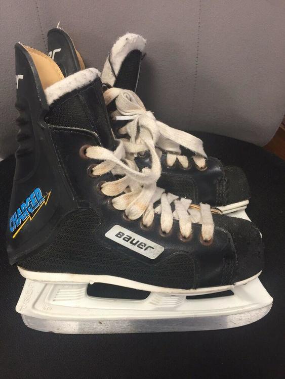 Bauer Junior Size 1 Charger Ice SOLD Hockey Skates SidelineSwap