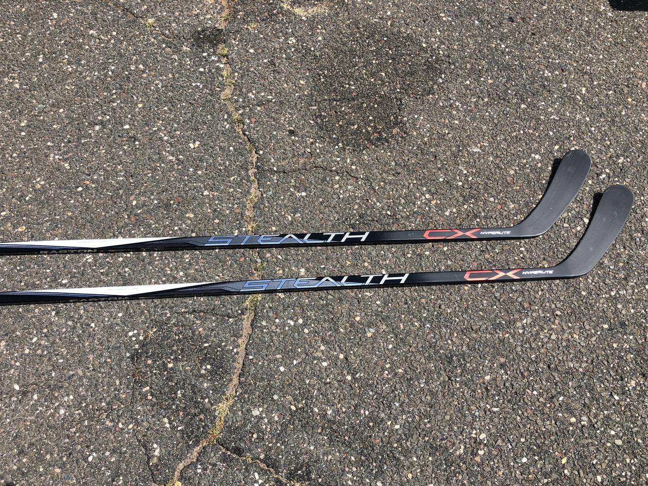 2 Pack Easton Synergy GX Pro Stock Hockey Stick 85 Flex Grip Toe