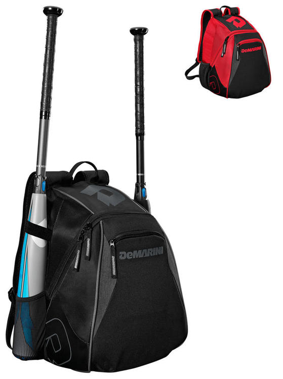 Demarini Voodoo Jr Baseball Softball Backpack Bat Equipment Bag Wtd9106