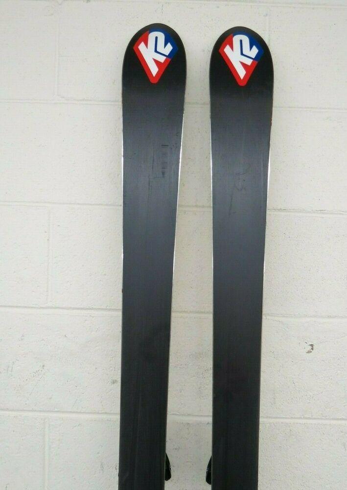 K2 Axis XP 167cm AllMountain Skis w/Salomon S810Ti Bindings GREAT LOOK