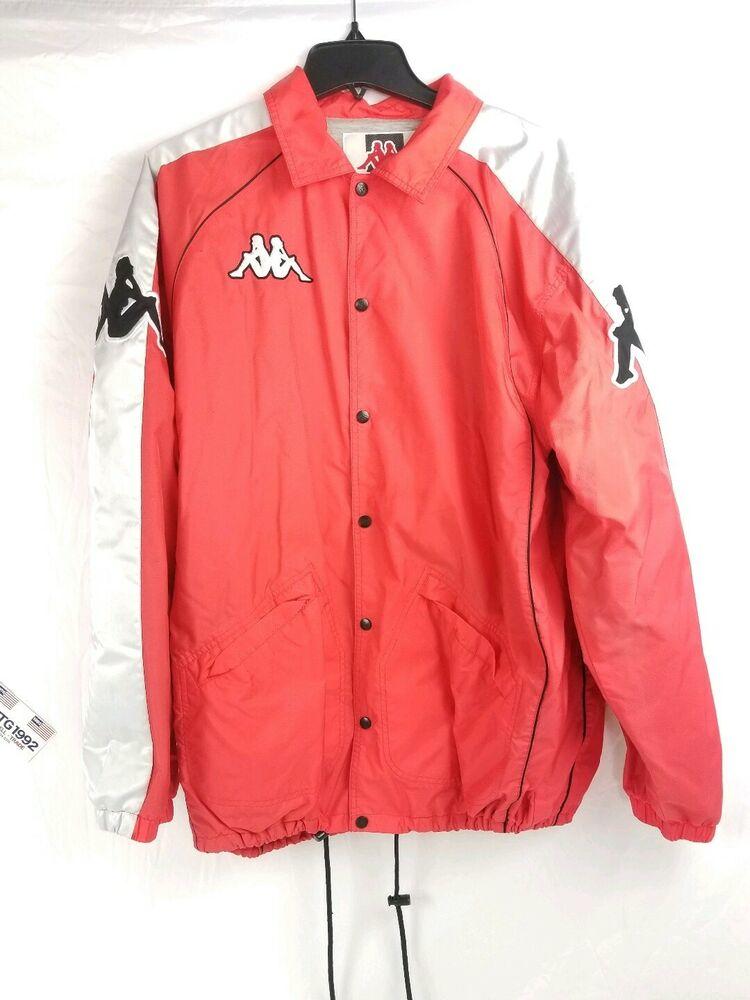 red kappa windbreaker