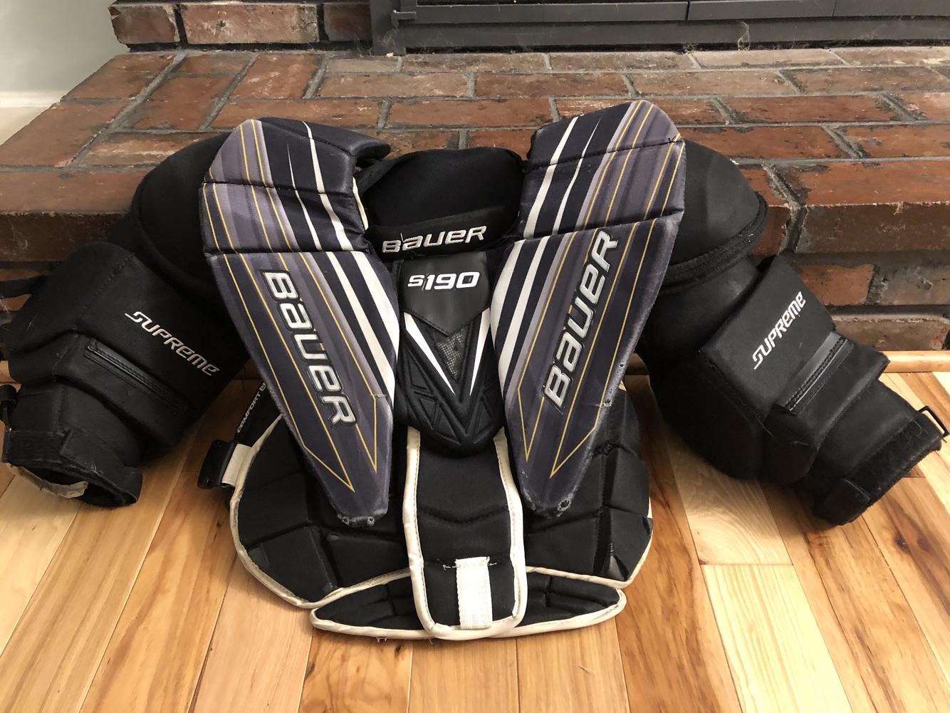 Bauer Supreme S190 Chest and Arm Protector Goalie Chest Protector