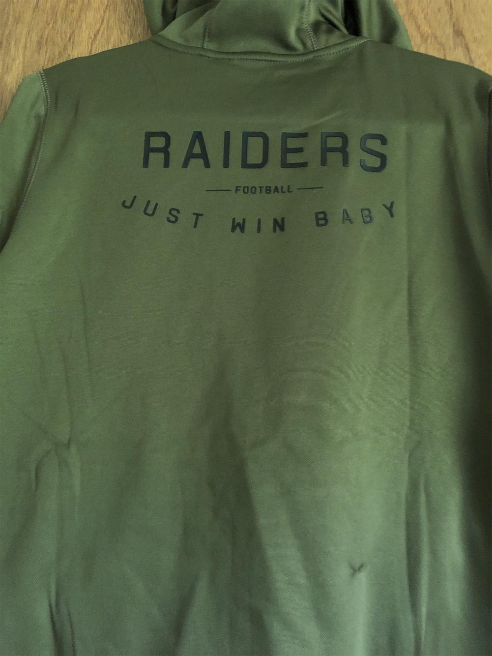 Women/'s Nike NFL Raiders Salute to Service Pullover Hoodie AA9948-395//Sizes