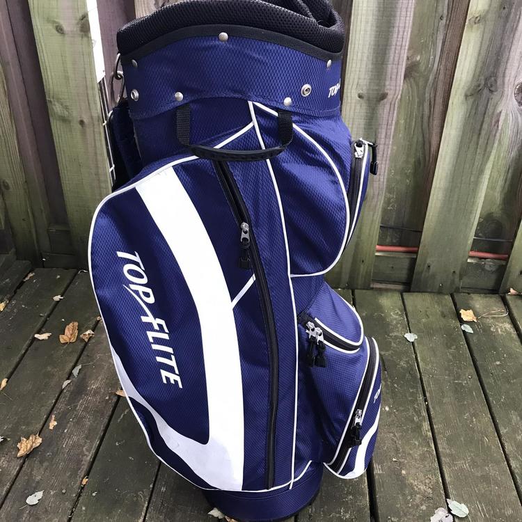 Top Flite Cart Golf Bag Used