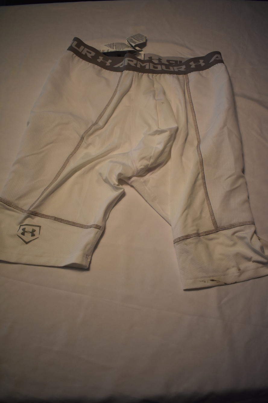 Under Armour Compression Sliding Shorts + Rawlings Sliding Shorts