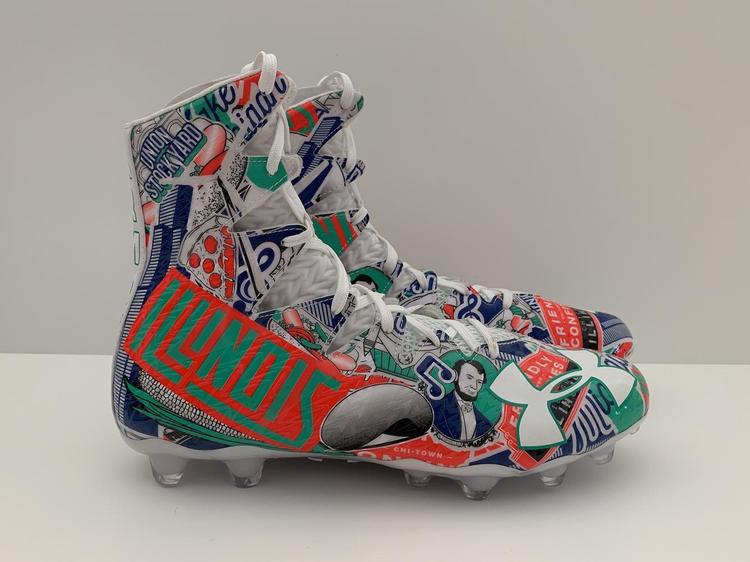 illinois football cleats