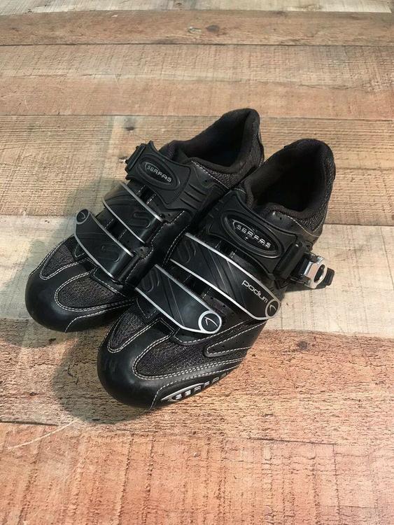 Serfas Podium 3Bolt Cycling Shoes Mens Size 6.5, Euro 39