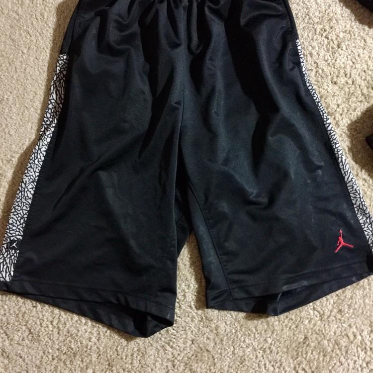 jordan elephant print shorts