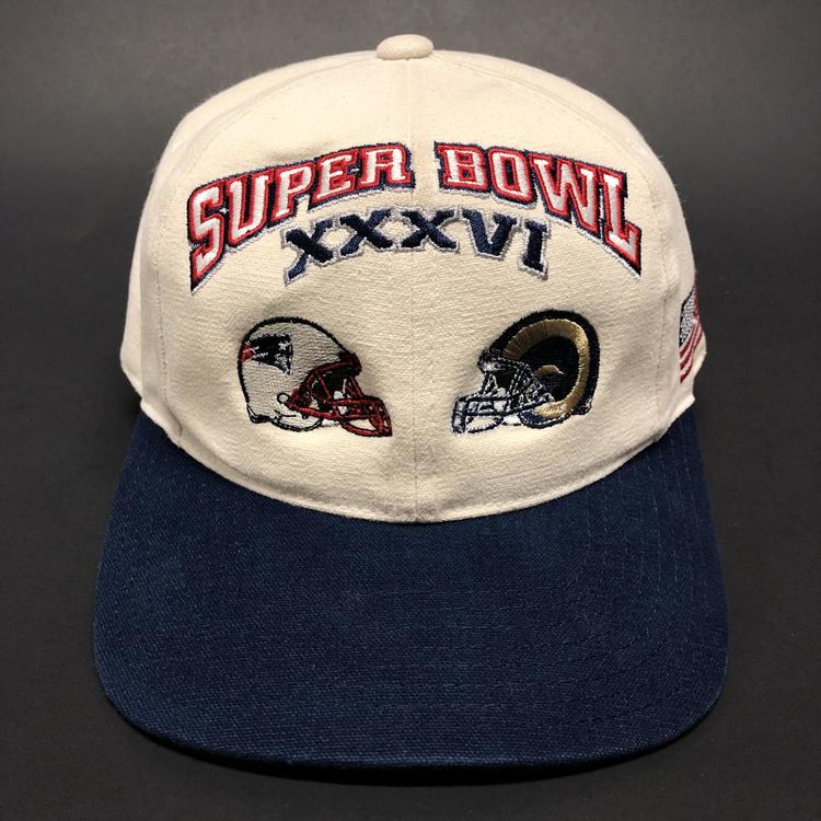 patriots super bowl 36 hat