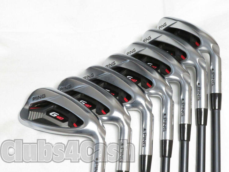 Ping G410 Irons Black Dot Graphite ALTA CB SRFlex 4P .. SENIOR 36822