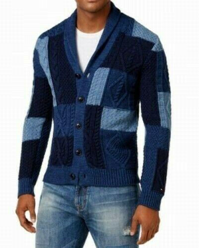 Tommy Hilfiger Mens Buttondown Knit Cardigan Sweater