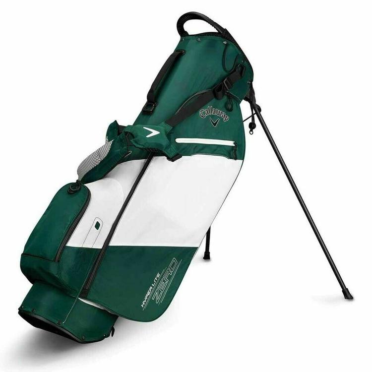 New Callaway Hyper Lite Zero Green White Golf Stand Carry Bag Firm Price